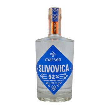 MARSEN SLIVOVICA 52% 0,5 l (čistá fľaša) od 16,9 € - Heureka.sk