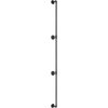 VEVOR Balustrada Schodowa 330CM 200KG Nośność Czarny Poręcz Przemysłowa