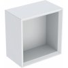 GEBERIT KÚPEĽNE Štvorcový nástenný box Geberit iCon, 22.5cm, 23.3cm, 13.2cm, biela, 502.321.01.1