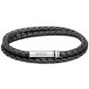 Hugo Boss Elegantný kožený dvojitý náramok 1580489 19 cm