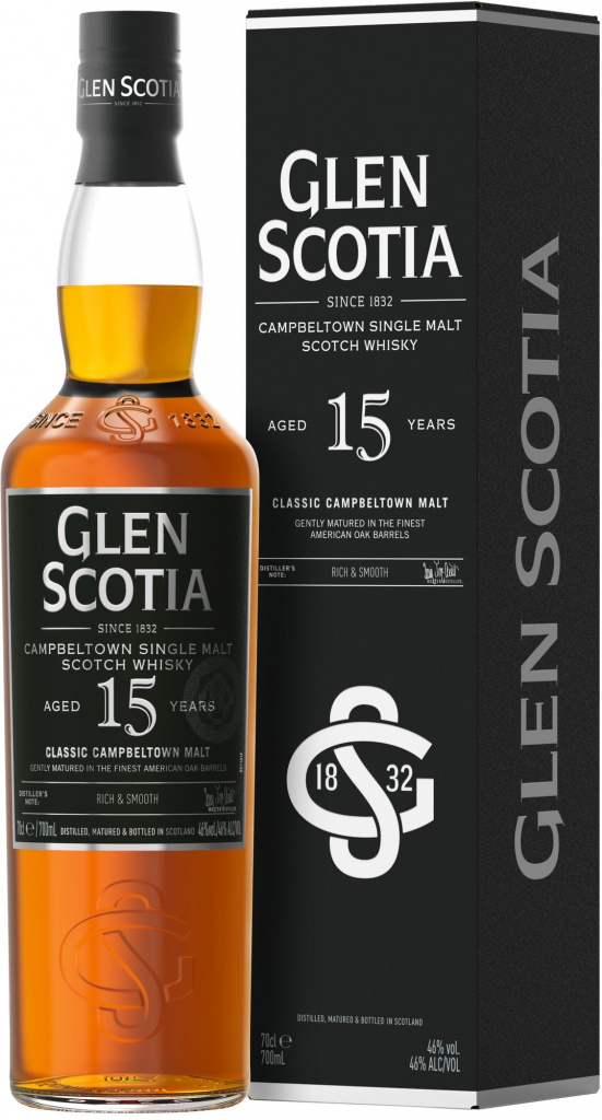 Glen Scotia 15y 46% 0,7 l (kazeta)
