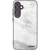 Picasee silikónový čierny obal pre Samsung Galaxy A35 5G A356B - White marble