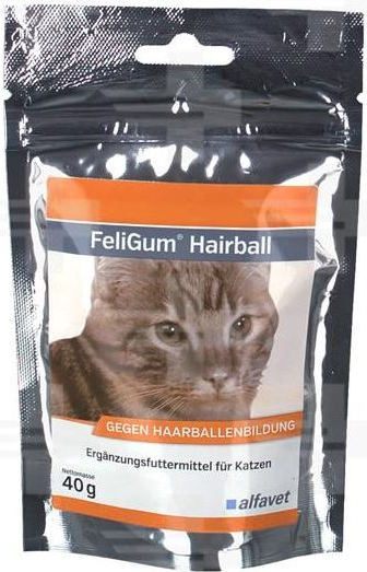 FeliGum Hairball žuv.tbl. 40 g 20 ks