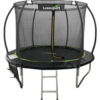 mamido Trampolína LEAN Sport Max 8ft čierna & zelená