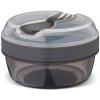 Carl Oscar - N'ICE CUP dóza s termo diskom - 300 + 150 ml Farba: Tmavošedá