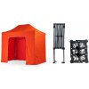 Nožnicový párty stan 2x3 m TENTino SMALL HEXAGON Farba opláštenia: 6A - ORANŽOVÁ