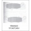 KOCKY GALFER SUZUKI GS 500 1996-2008 PREDNÁ ČASŤ