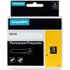 PRINTLINE kompatibilná páska s DYMO 1734523, 24mm, 5.5m, čierna tlač/biely podklad, RHINO, polyesterová
