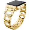 eses Kovový článkovitý remienok pre Apple Watch - Zlatý 38mm, 40mm, 41mm