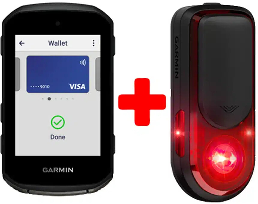 Garmin Edge 850 + Varia RearVue 820 Bundle