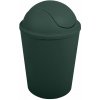 MSV výklopný kôš Ako, tmavozelený, plast, 5,5 l