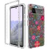 VSETKONAMOBIL 45350 DUAL ART Odolný kryt Google Pixel 6 Pro FLOWERS