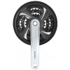 SHIMANO Kľuky FCTX801 42/32/22 strieborné 170+kryt