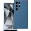 Kryt Silicone Mag Cover Case s MagSafe Samsung Galaxy S24 Ultra Blue