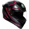 AGV K1S E2206 SLING MATT BLACK/PINK vel. M
