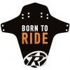 Blatník přední Reverse MudGuard Born to ride černá/oranžová