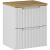 Súprava skrinka Comad Nova White NOVA WHITE 82-50-2S, doska Comad Nova Oak NOVA OAK A 89-50