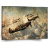 Sablio Obraz Stíhačky Spitfire v leteckej bitke - 150x110 cm
