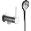 Laufen Twinplus Slim - Sprchová batéria pod omietku, s príslušenstvom, chróm HF505455100000