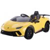 Mamido Elektrické autíčko Lamborghini Huracan 4x4 žltá