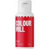 Jedlé potravinárske farbivo červené - zmes mlynských olejov 20 ml - Colour Mill