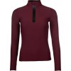 Lauria Garrelli Tričko funkčné Livigno Ribbed HKM, dámske, bordeaux Veľkosť: M