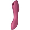 Satisfyer Curvy Trinity 3 stimulátor klitorisu s vibráciami - Červený