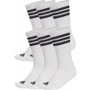 adidas 3 Stripes Crew6 pairs biela