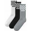 VANS Classic Check Crew, CHECKERBOARD Black/White - L