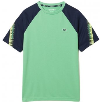 Lacoste Sport Regular Fit Logo Stripe T-Shirt green navy blue od 51,4 € -  Heureka.sk
