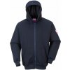 Portwest FR Modaflame mikina so zipom a kapucňou, Veľkosť M, Farba Navy