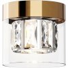 Stropné svietidlo 11 cm 1x G9 ružové zlato Zuma Line GEM C0389-01A-F7AC