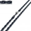 HARAHU Pánska Retiazka Čierna 50cm 5mm