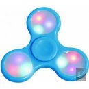 Fidget Spinner s LED osvetlením modrý