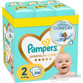 Pampers Premium Care 2 224 ks