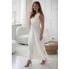 Tehotenské maxi šaty na dojčenie Loop Maxi Dress Cream