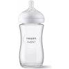 Avent Philips fľaša Natural Response skleněná transparentní 240 ml