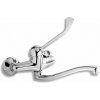 Novaservis Drezová batéria 150 mm lekárska páka Metalia 55 chróm 55070L,0