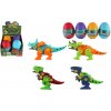 skrutkovací dinosaurus vo vajíčku 15 cm – stavebnica pre deti