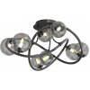 | Wofi 9014-805 - LED Prisadený luster NANCY 8xG9/3,5W/230V čierna/chróm | 9014-805