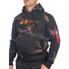 Alpha Industries LIGHTNING AOP Hoody black/orange pánska mikina Farba: čierna, Veľkosť: M