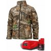 MILWAUKEE M12 HJCAMO6-201 (XXL) vyhrievaná bunda maskáčová, Quiet-Shell, 12V/1*2Ah