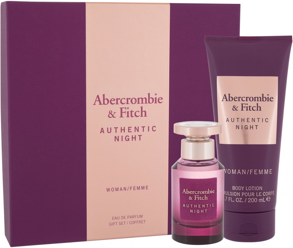 Abercrombie & Fitch Authentic Night parfumovaná voda dámska 50 ml