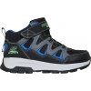 Detská zimná obuv Skechers, STORM BLAZER čierna,modrá,svetlo zelená,biela 36