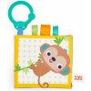 BRIGHT STARTS Knižka senzorická na C krúžku Safari Buddies™ 0m+