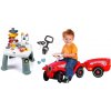 Set didaktický stolík Activity Table Little Smoby a odrážadlo Bobby s prívesom a opierkou