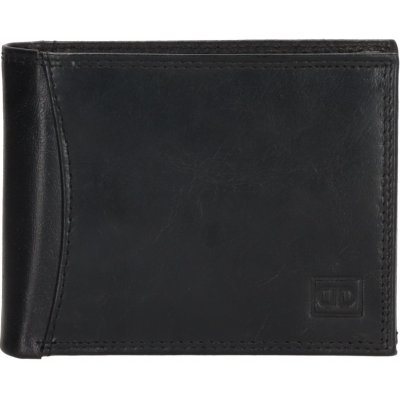 Double D pánska kožená peňaženka 01AN107 černá