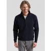 Granatowa bluza męska Zip Neck Sweat Fruit of the Loom šedá XXL Fruit of the Loom 5904882133809
