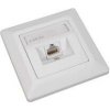 Zásuvka Solarix CAT5E UTP 1 x RJ45 pod omietku biela 23100095