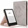 Armori Shelter H171 - puzdro so stojanom pre Amazon Kindle 2022 - šedé (Obal na čítačku Amazon Kindle 2022 - ARMORI SHELTER H171, šedé, stojan, AutoSleep, opasok + záruka 3 roky + darčeky zadarmo)